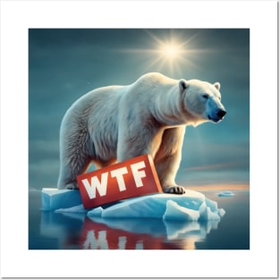 A Polar Bear's Desperate Plight Posters and Art